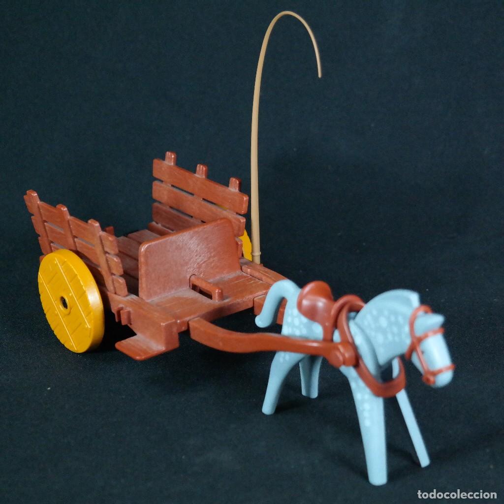 C&oacute;mics: Playmobil carro medieval con caballo ☼