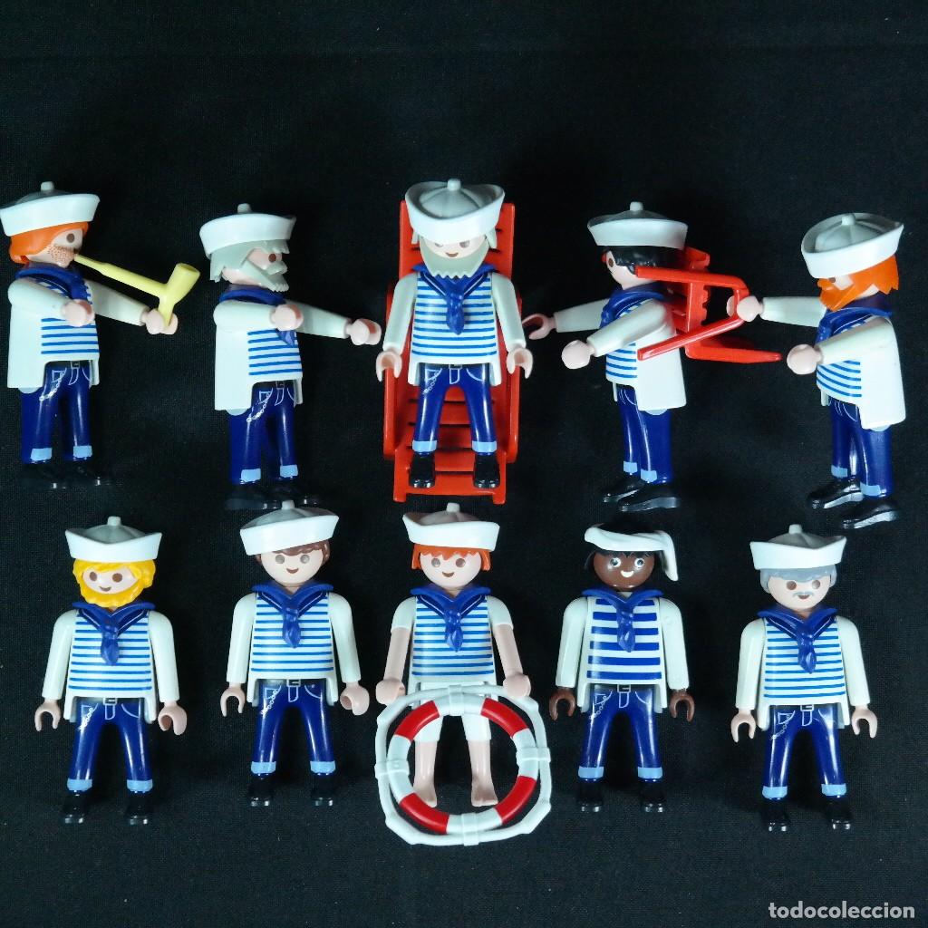 C&oacute;mics: Playmobil 10 marineros con accesorios ☼