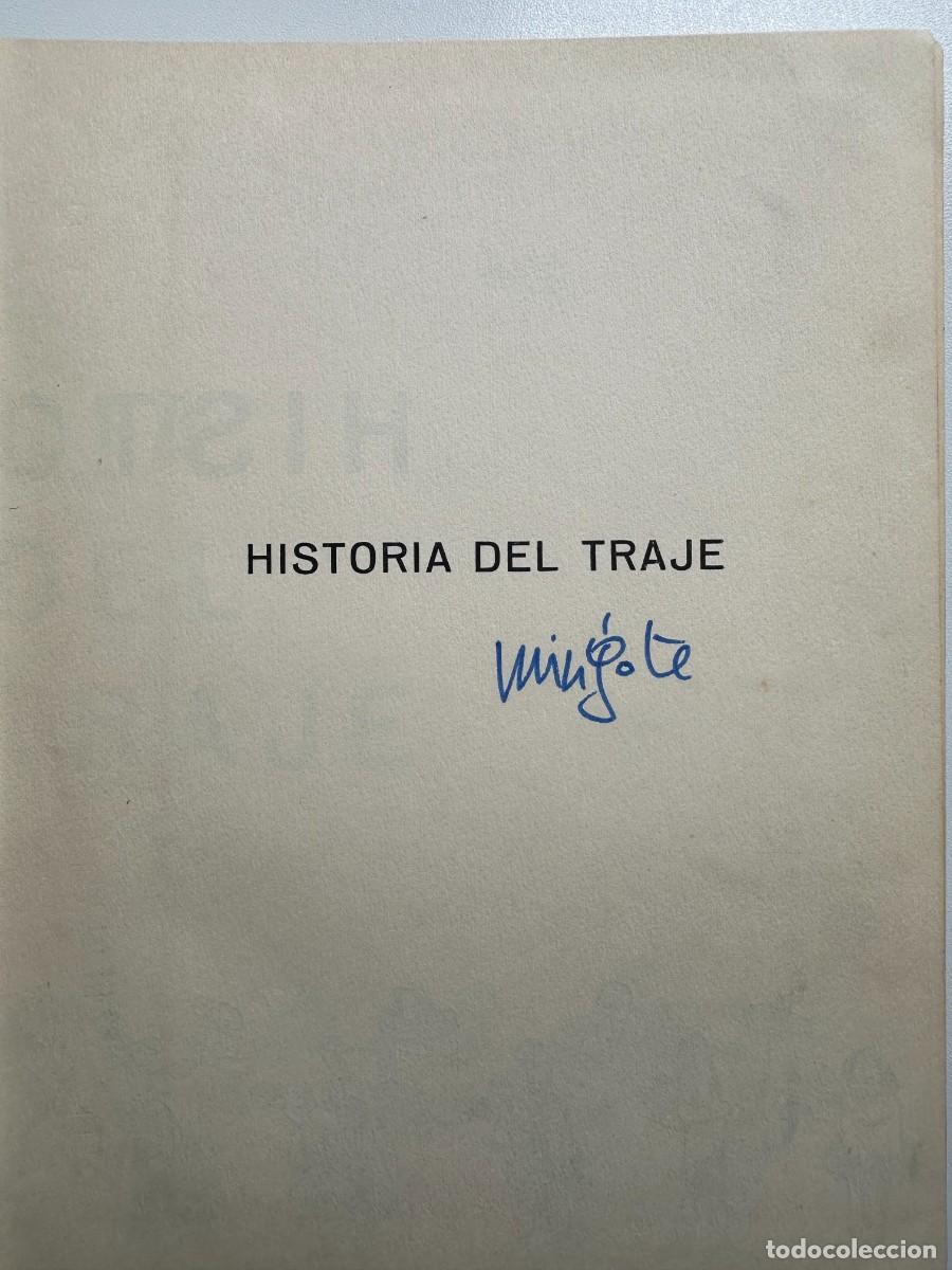 C&oacute;mics: Historia del Traje - Mingote (1&ordf; Edici&oacute;n 1963. Firmado por Mingote)