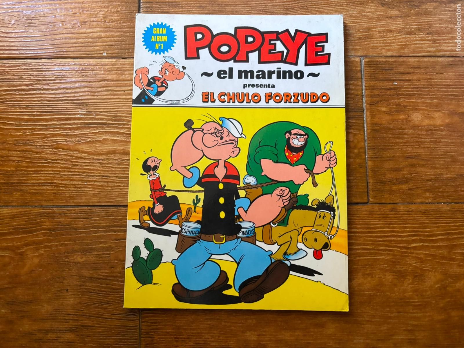 C&oacute;mics: POPEYE EL MARINO N&ordm;1 EL CHULO FORZUDO EDITORIAL NEW COMIC