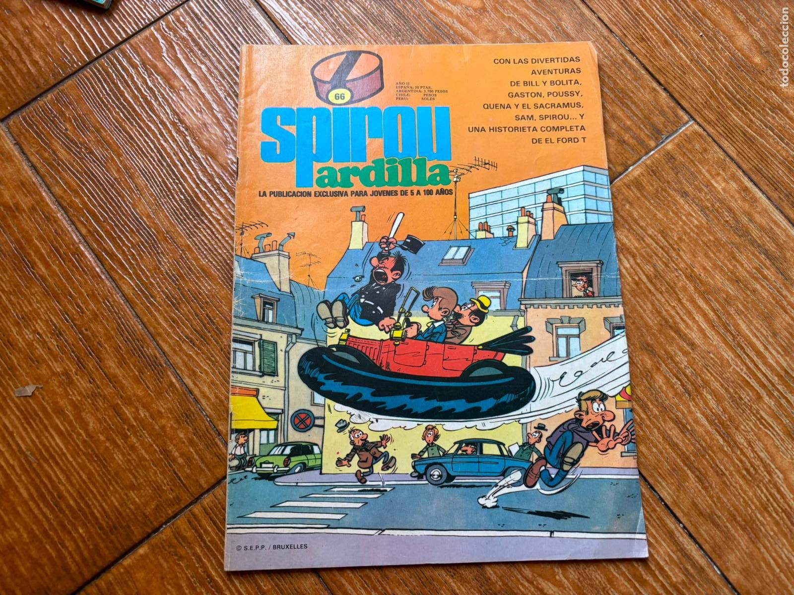 C&oacute;mics: SPIROU ARDILLA - N&ordm; 66 - EDITORA MUNDIS