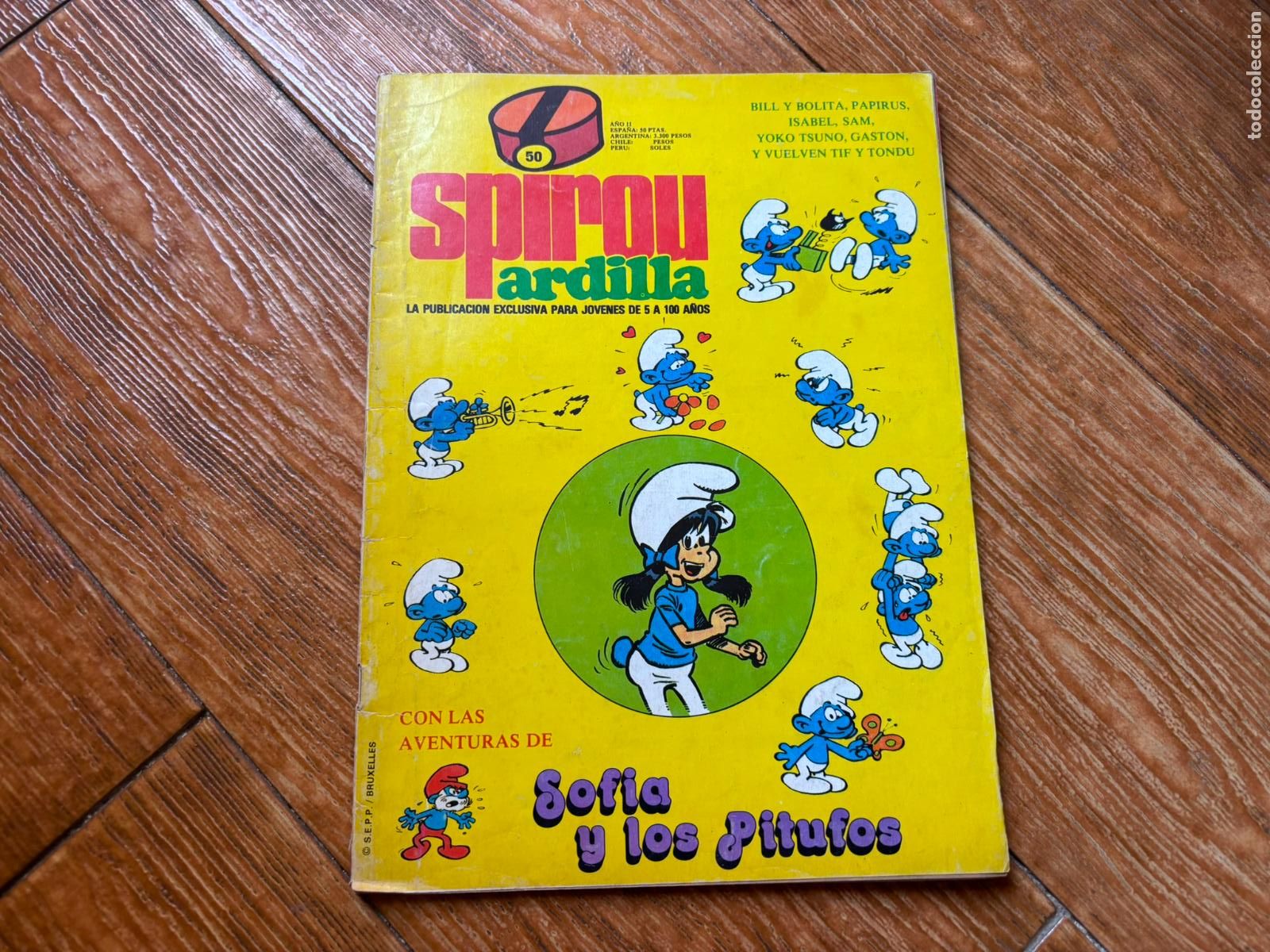 C&oacute;mics: SPIROU ARDILLA - N&ordm; 50 - EDITORA MUNDIS