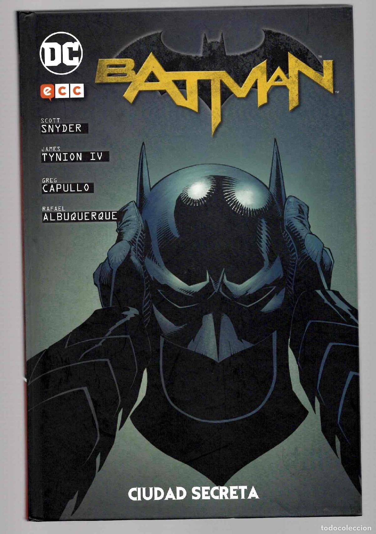 C&oacute;mics: BATMAN CIUDAD SECRETA. SCOTT SNYDER. ECC 2017