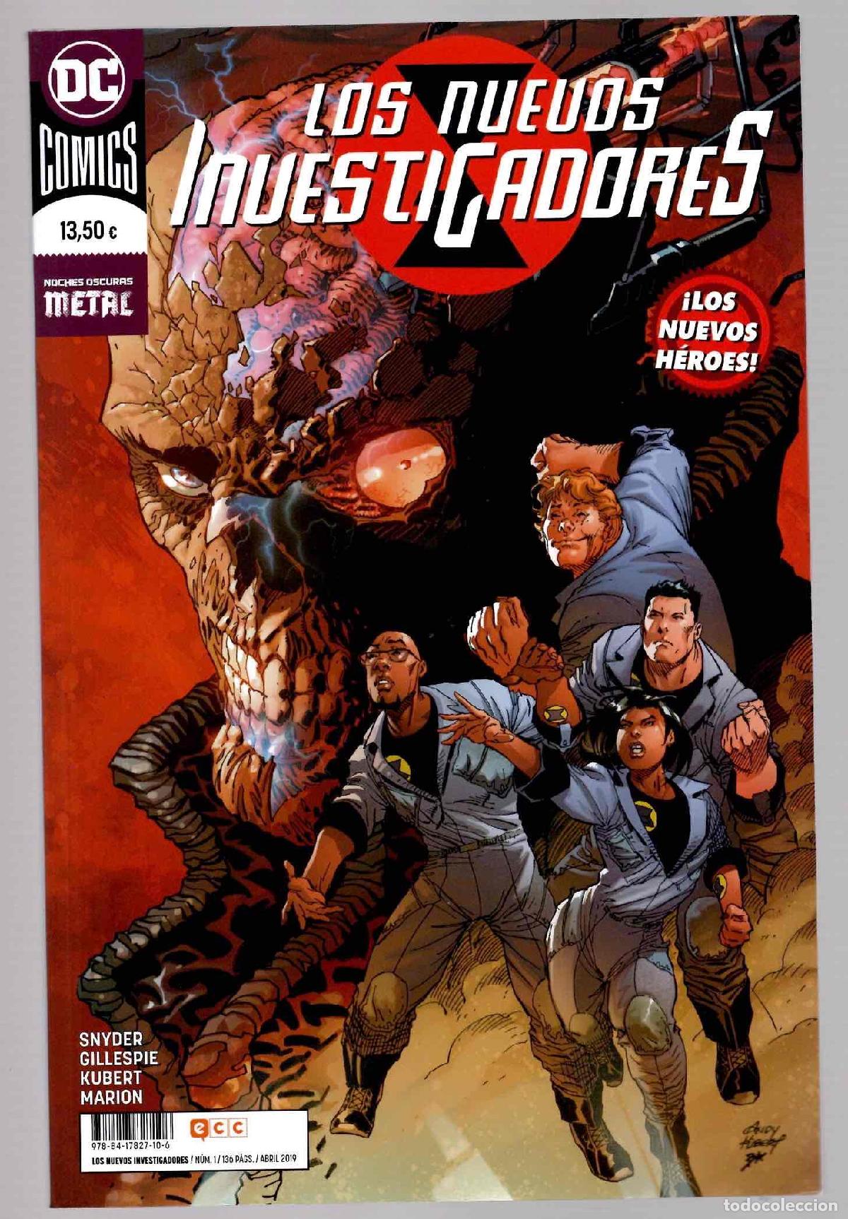 C&oacute;mics: LOS NUEVOS INVESTIGADORES. SNYDER. ECC 2019