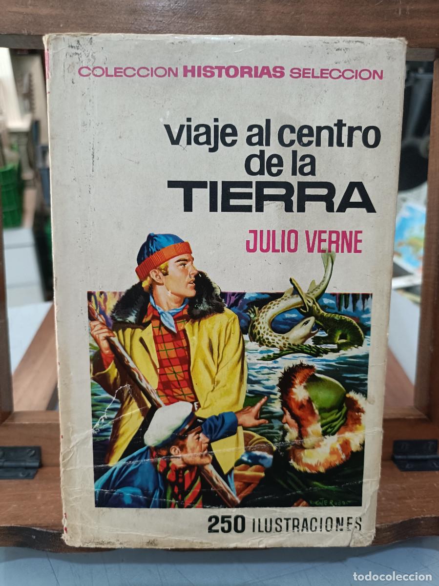 C&oacute;mics: Viaje al centro de la tierra - Julio Verne - Colecci&oacute;n Historias Selecci&oacute;n, n&ordm; 4 - Ed. Bruguera