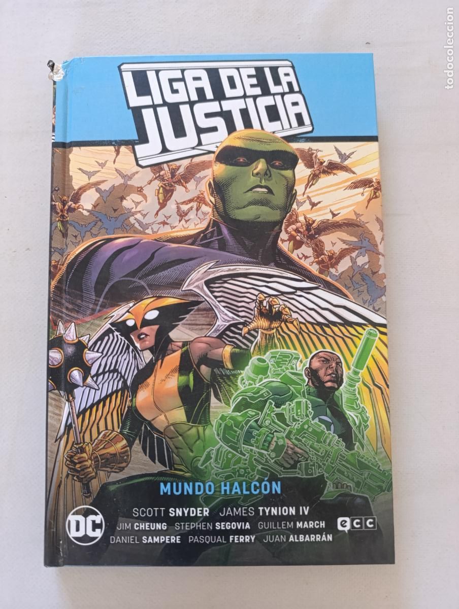 Fumetti: LIGA DE LA JUSTICIA VOL. 3: MUNDO HALCON - DC - ECC - TAPA DURA (FJ)