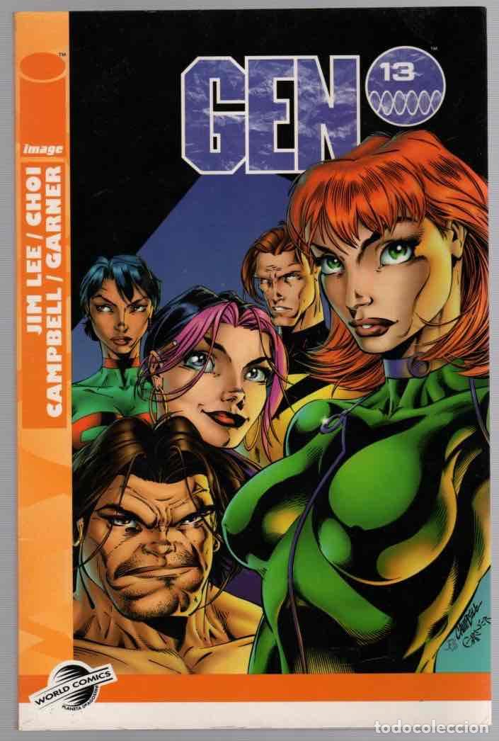 Comics: GEN 13. IMAGE. JIM LEE - CHOI - CAMPBELL - GARNER. WORLD COMICS 1995