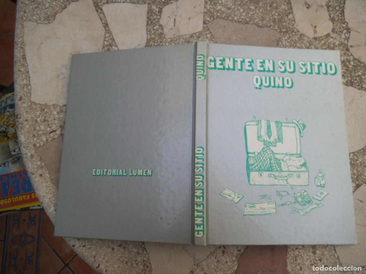 Comics: comic, gente en su sitio, quino, ilustrado en b/n, tapa dura 21x28, 128 paginas