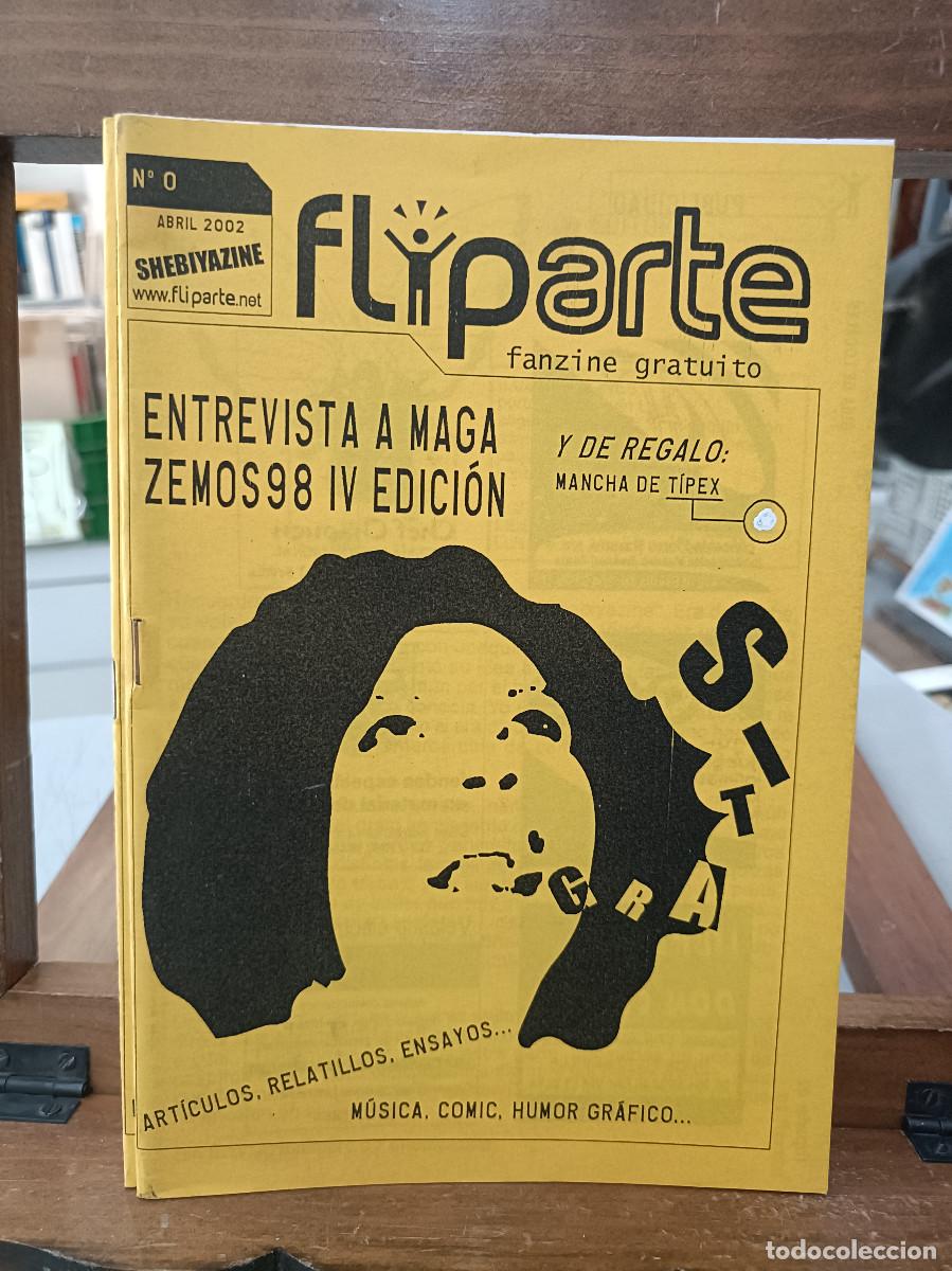 C&oacute;mics: Fliparte # 0, Abril 2002 . Humor Gr&aacute;fico Literatura, Comic, Art&iacute;culos, ... - Fanzine