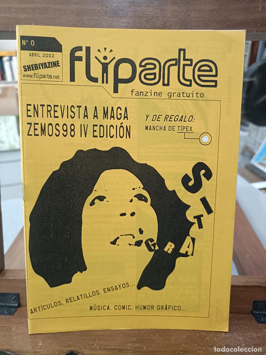 C&oacute;mics: Fliparte # 0, Abril 2002 . Humor Gr&aacute;fico Literatura, Comic, Art&iacute;culos, ... - Fanzine