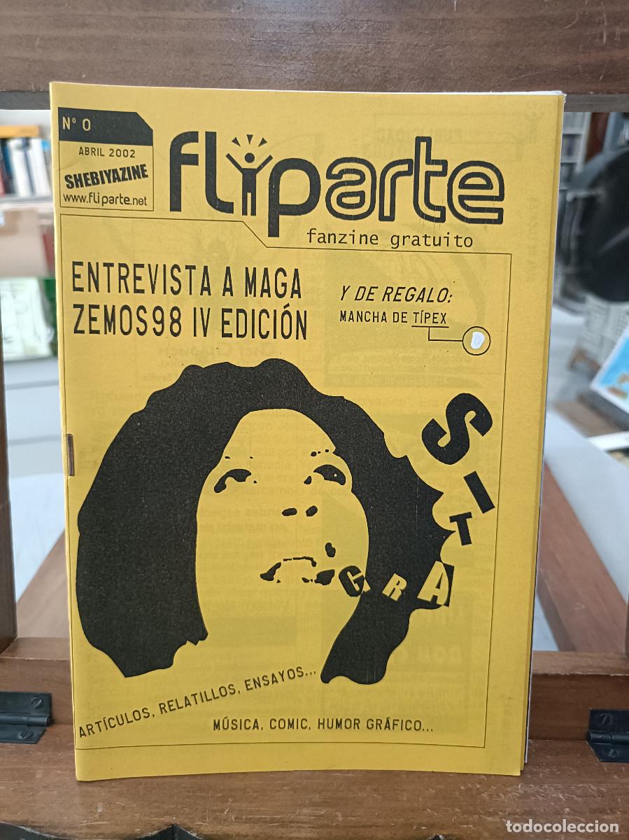 C&oacute;mics: Fliparte # 0, Abril 2002 . Humor Gr&aacute;fico Literatura, Comic, Art&iacute;culos, ... - Fanzine