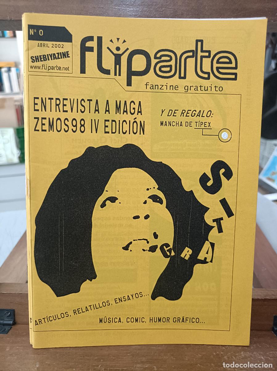 C&oacute;mics: Fliparte # 0, Abril 2002 . Humor Gr&aacute;fico Literatura, Comic, Art&iacute;culos, ... - Fanzine