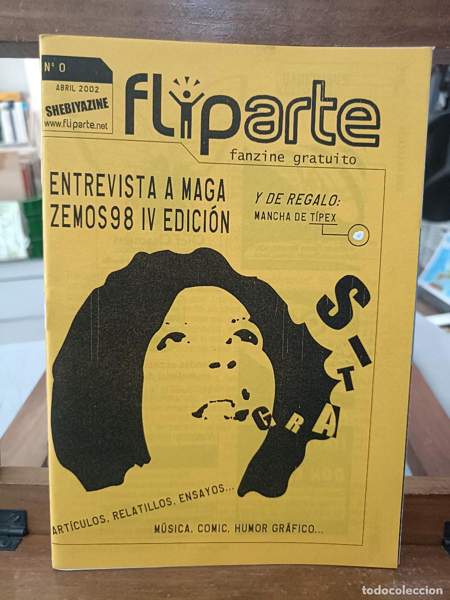 C&oacute;mics: Fliparte # 0, Abril 2002 . Humor Gr&aacute;fico Literatura, Comic, Art&iacute;culos, ... - Fanzine