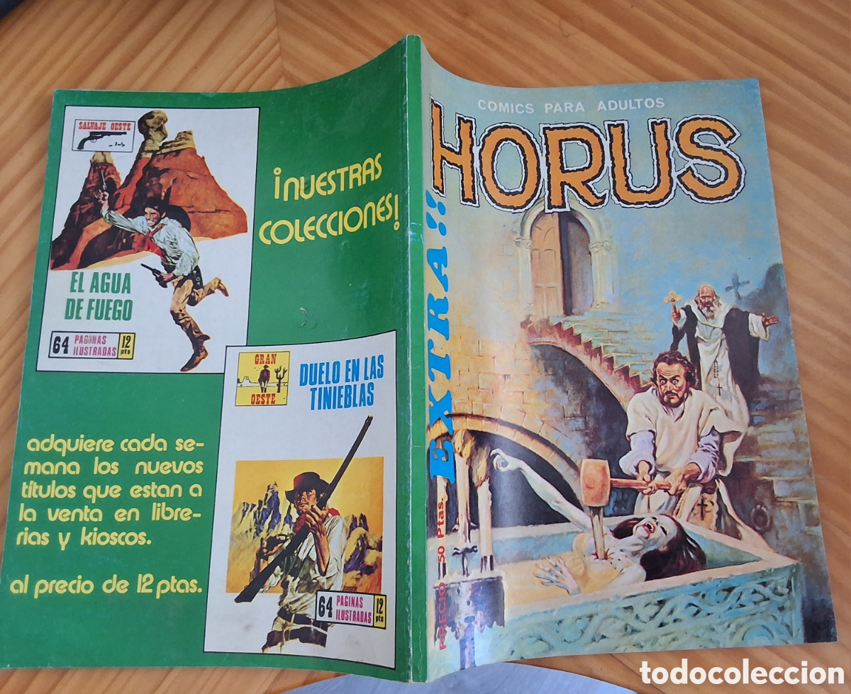 C&oacute;mics: Horus comic extra a&ntilde;o 1975 edita producciones