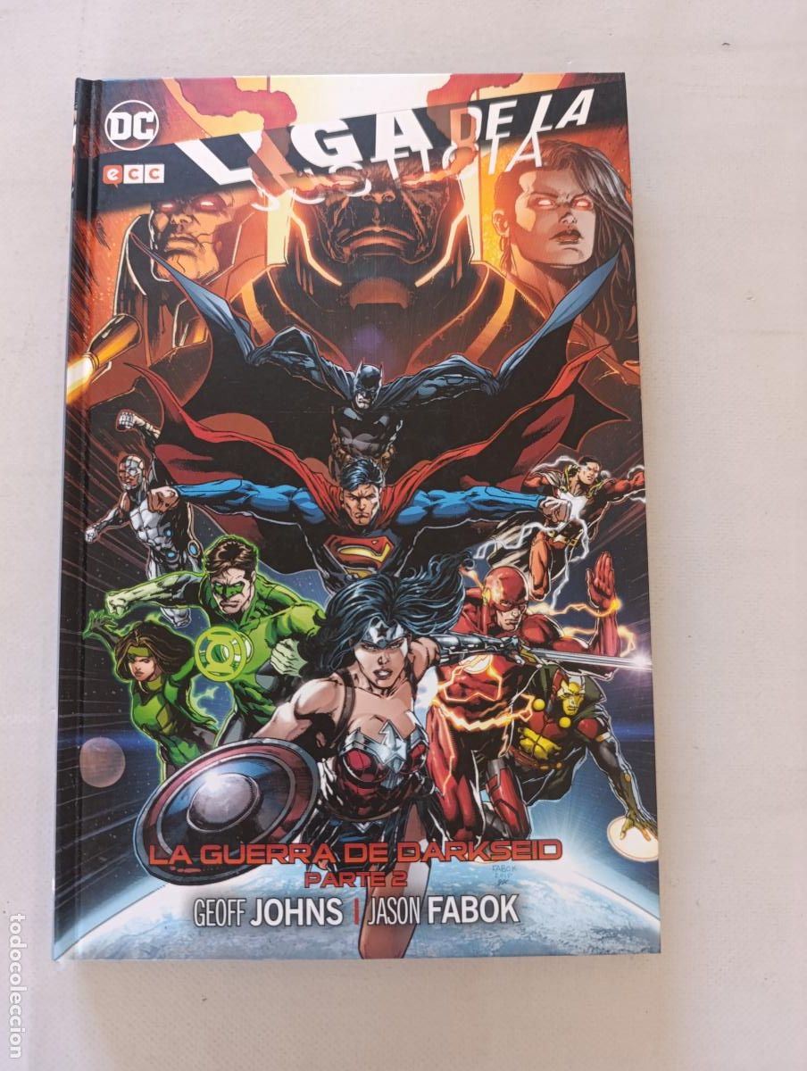 C&oacute;mics: LIGA DE LA JUSTICIA: LA GUERRA DE DARKSEID PARTE 2 - JOHNS, FABOK - DC - ECC - TAPA DURA (IJ)