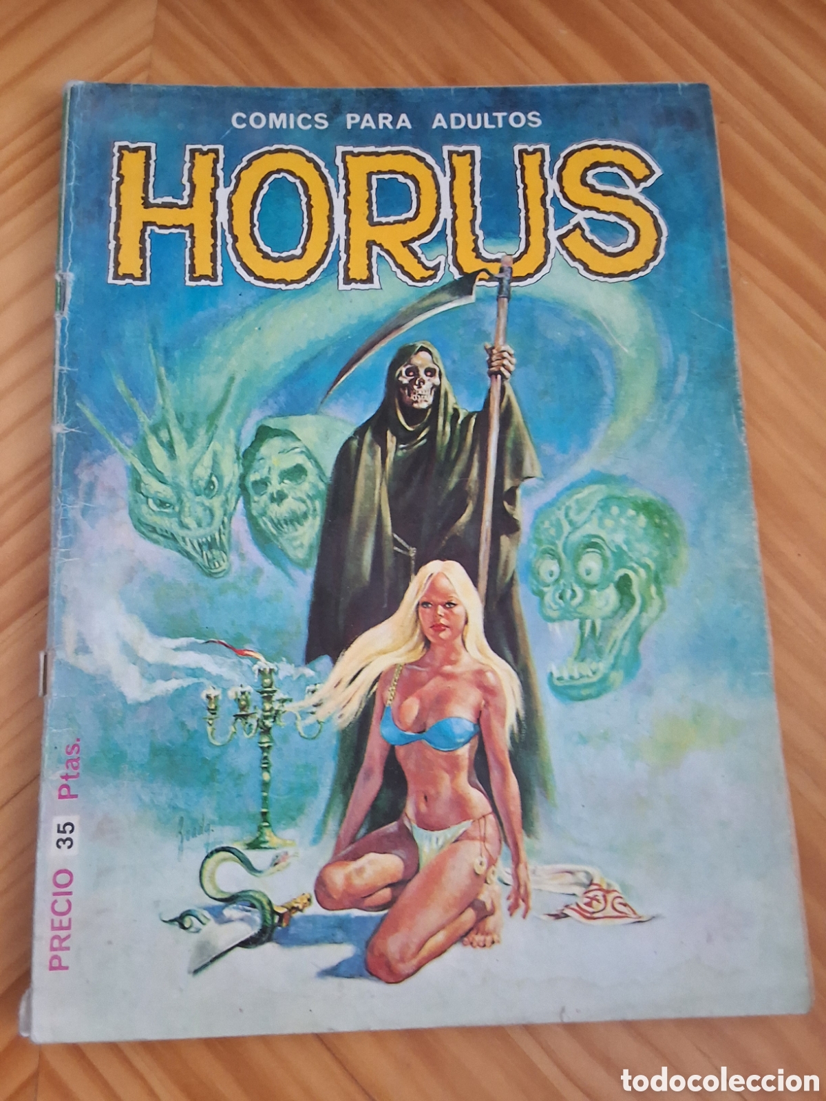 C&oacute;mics: Horus comic n&uacute;mero 10 a&ntilde;o 1975 &uacute;ltimo n&uacute;mero