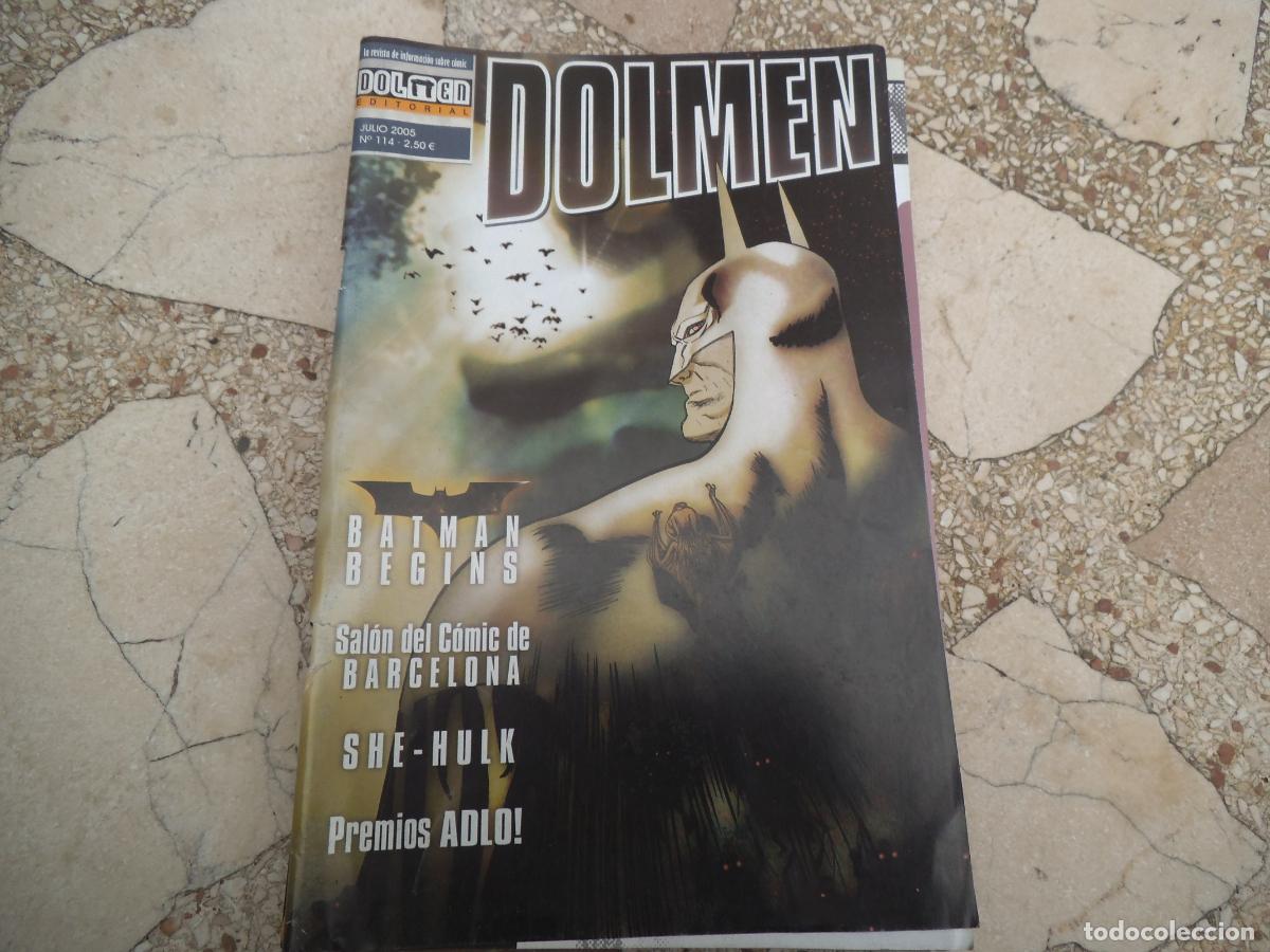 C&oacute;mics: revista de informacion sobre comic,dolmen n&ordm; 114, 66 paginas,m batman begins
