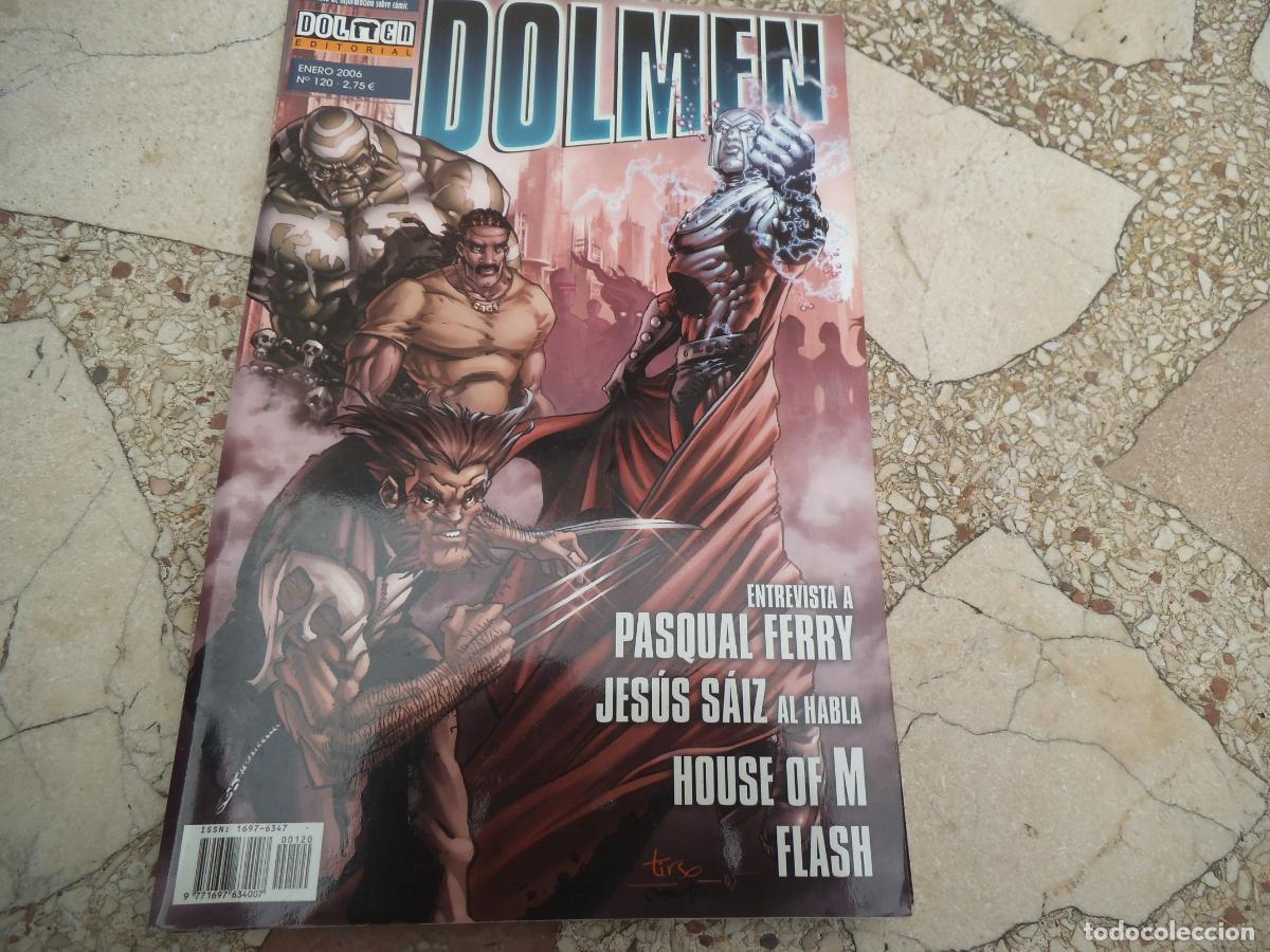 C&oacute;mics: revista de informacion sobre comic,dolmen n&ordm; 120, 66 paginas,