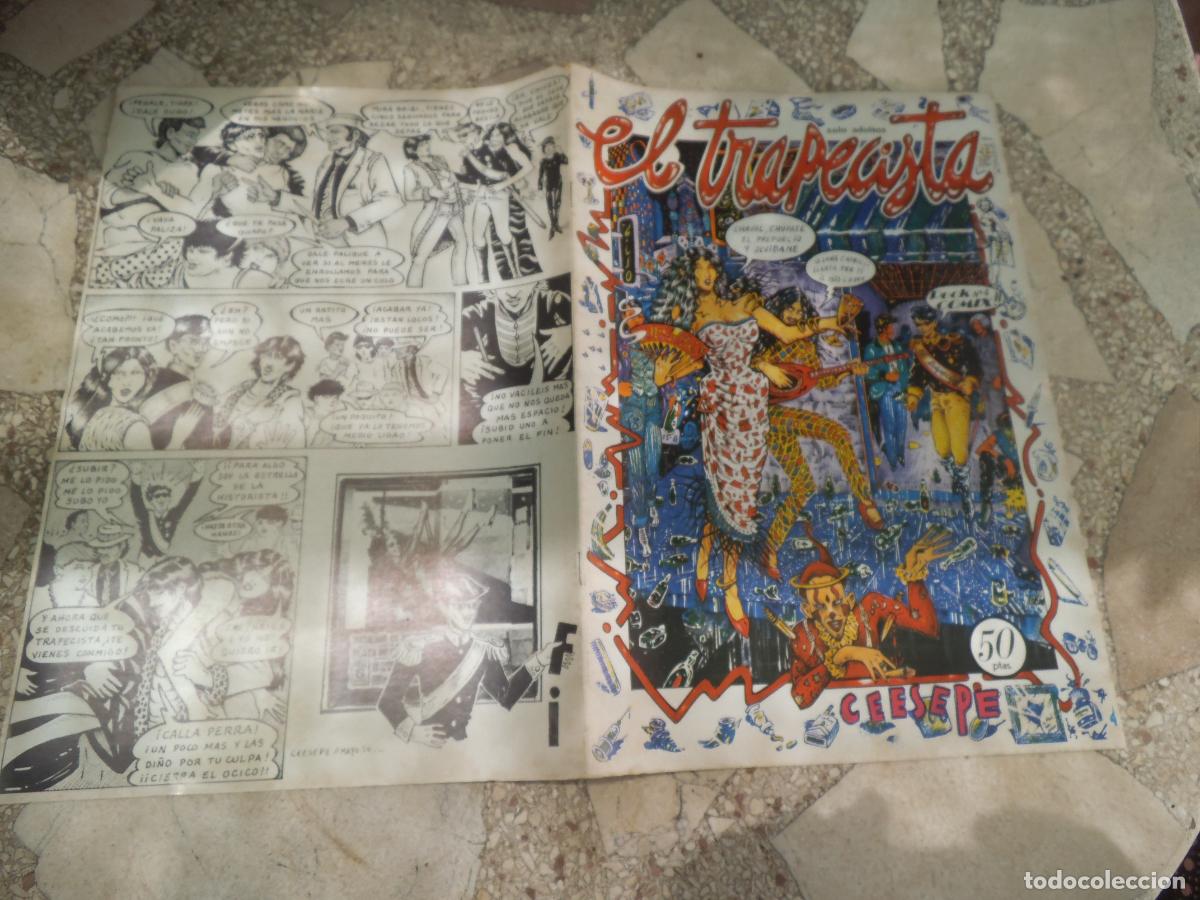 C&oacute;mics: comic, el trapecista ,ceesepe, rock comic,n&ordm; 4, 24x35, - Foto 1