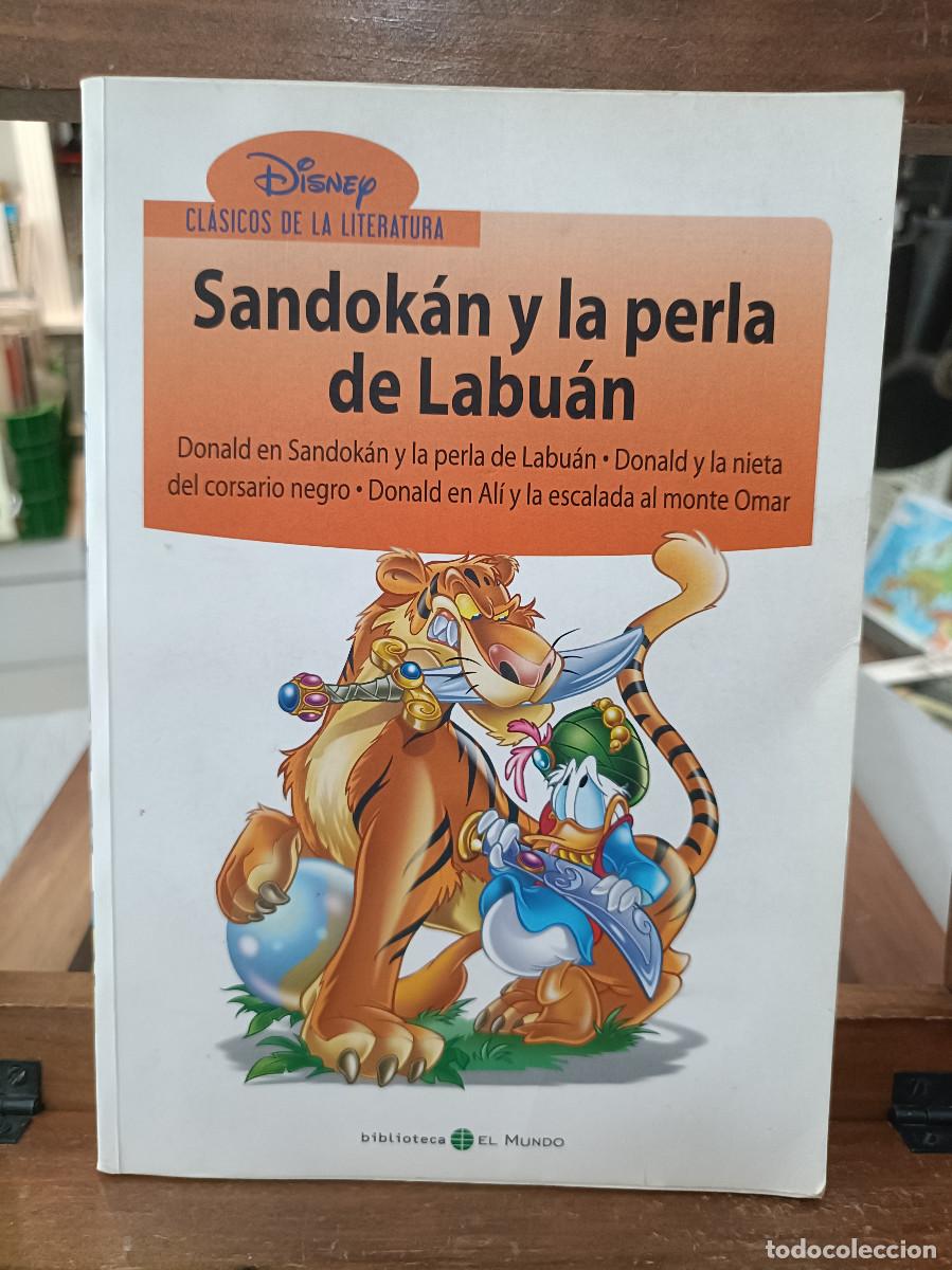 C&oacute;mics: Sandokan y la Perla de Labu&aacute;n, n&ordm; 22 - Cl&aacute;sicos de la Literatura, Disney - Biblioteca El Mundo