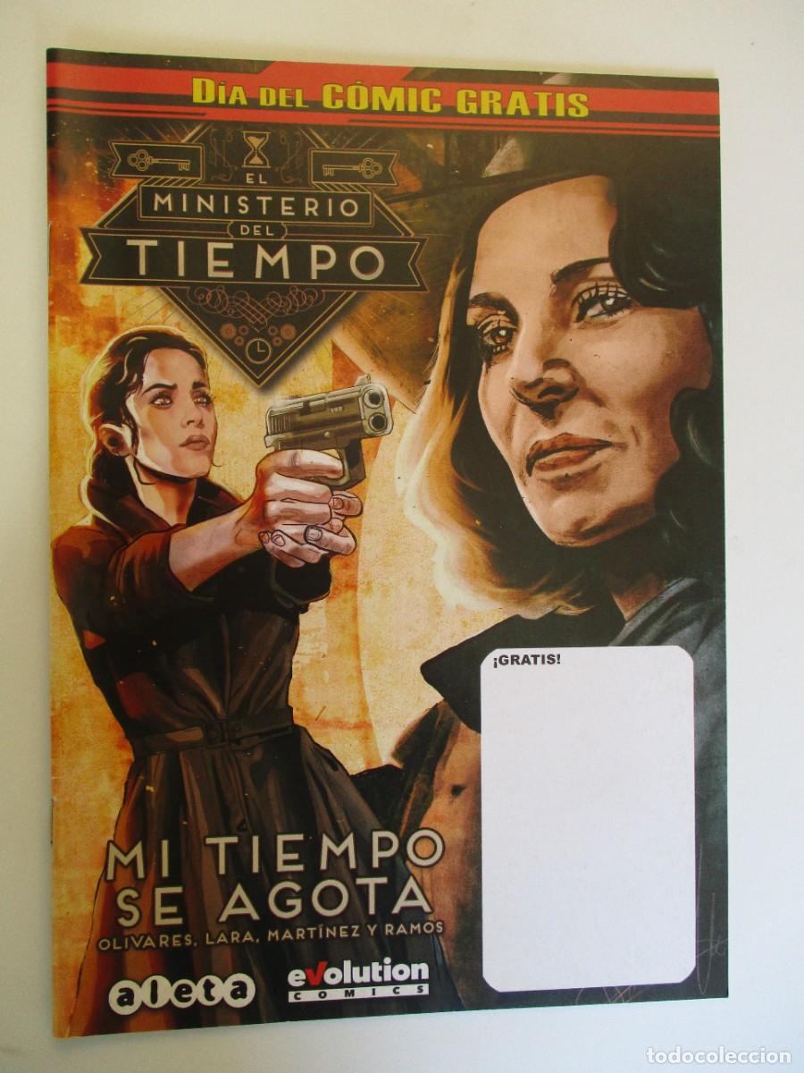 C&oacute;mics: ALERTA DIA DEL COMIC GRATIS EL MINISTERIO DEL TIEMPO MI TIEMPO SE AGOTA