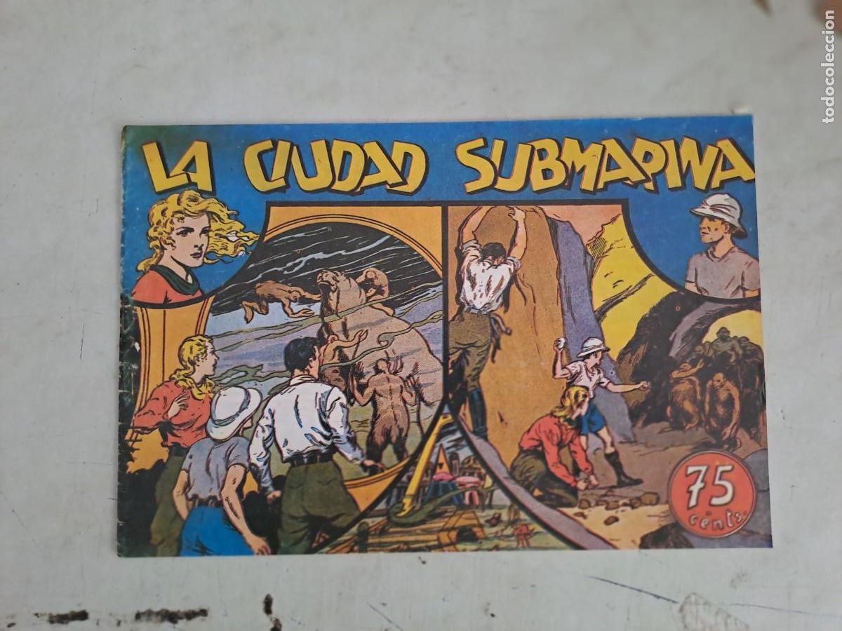 C&oacute;mics: La ciudad submarina, Hispano americana facs&iacute;mil Bolsa DA