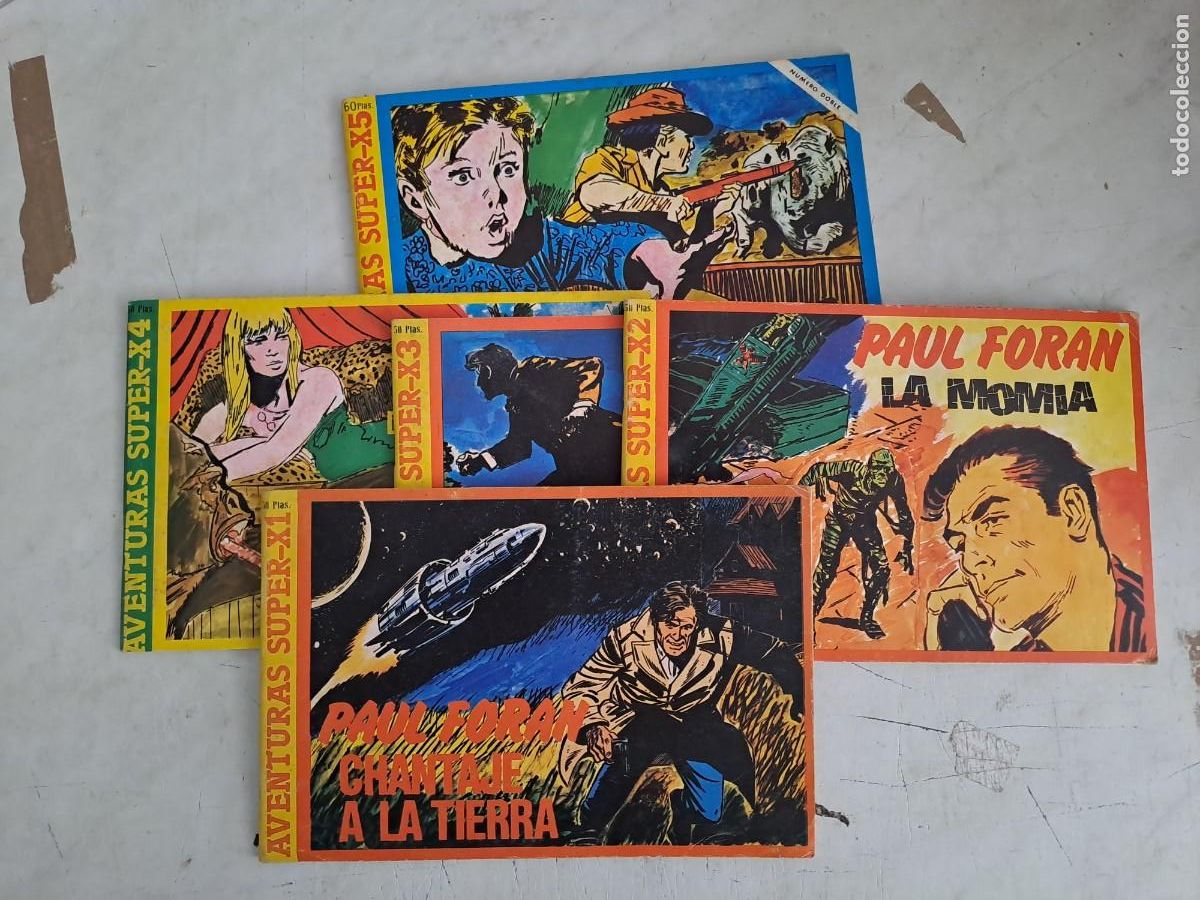 C&oacute;mics: Aventuras super-X del 1 al 5 Bolsa DA