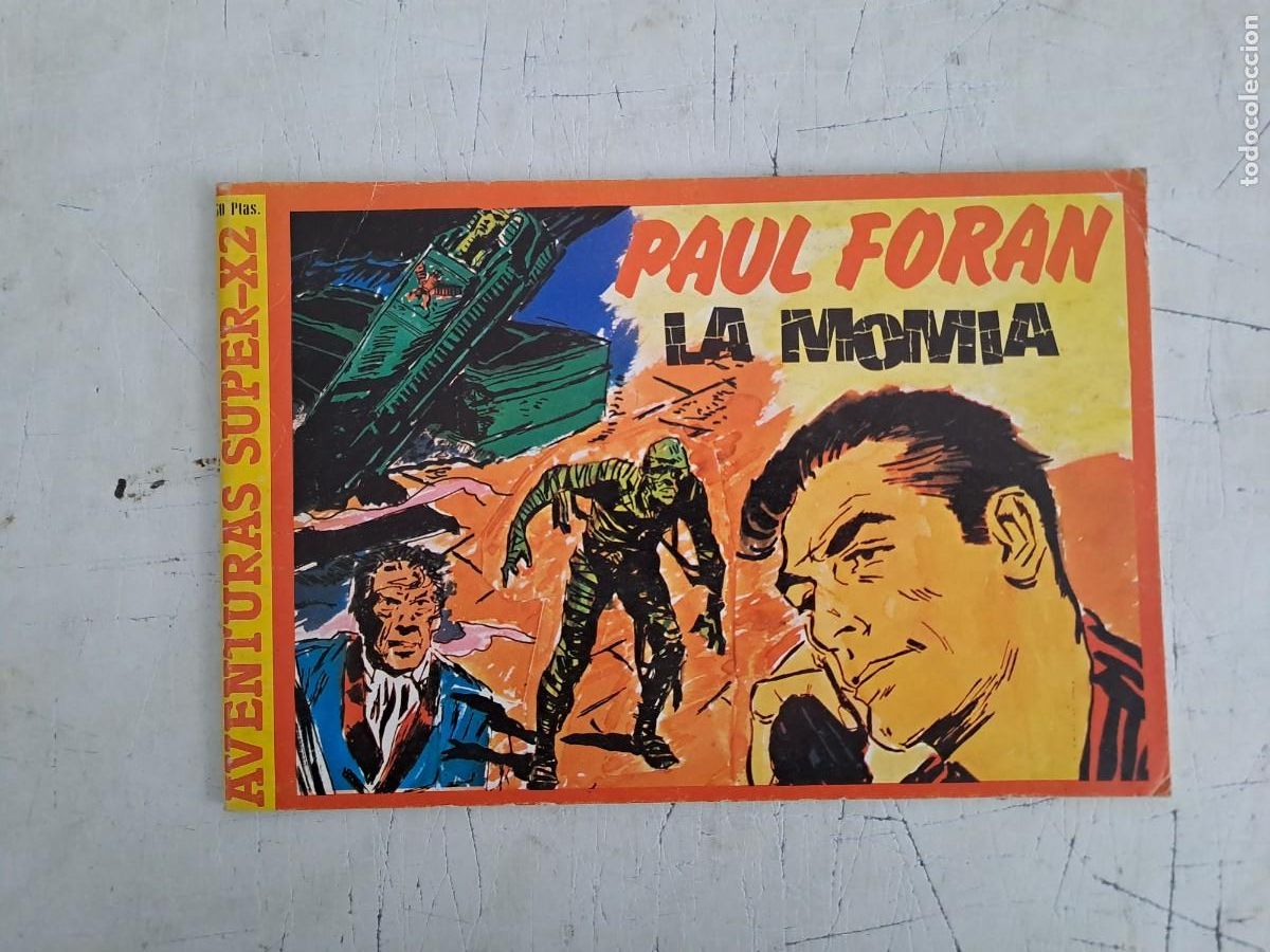 C&oacute;mics: Aventuras super-X 2 la momia Bolsa DA