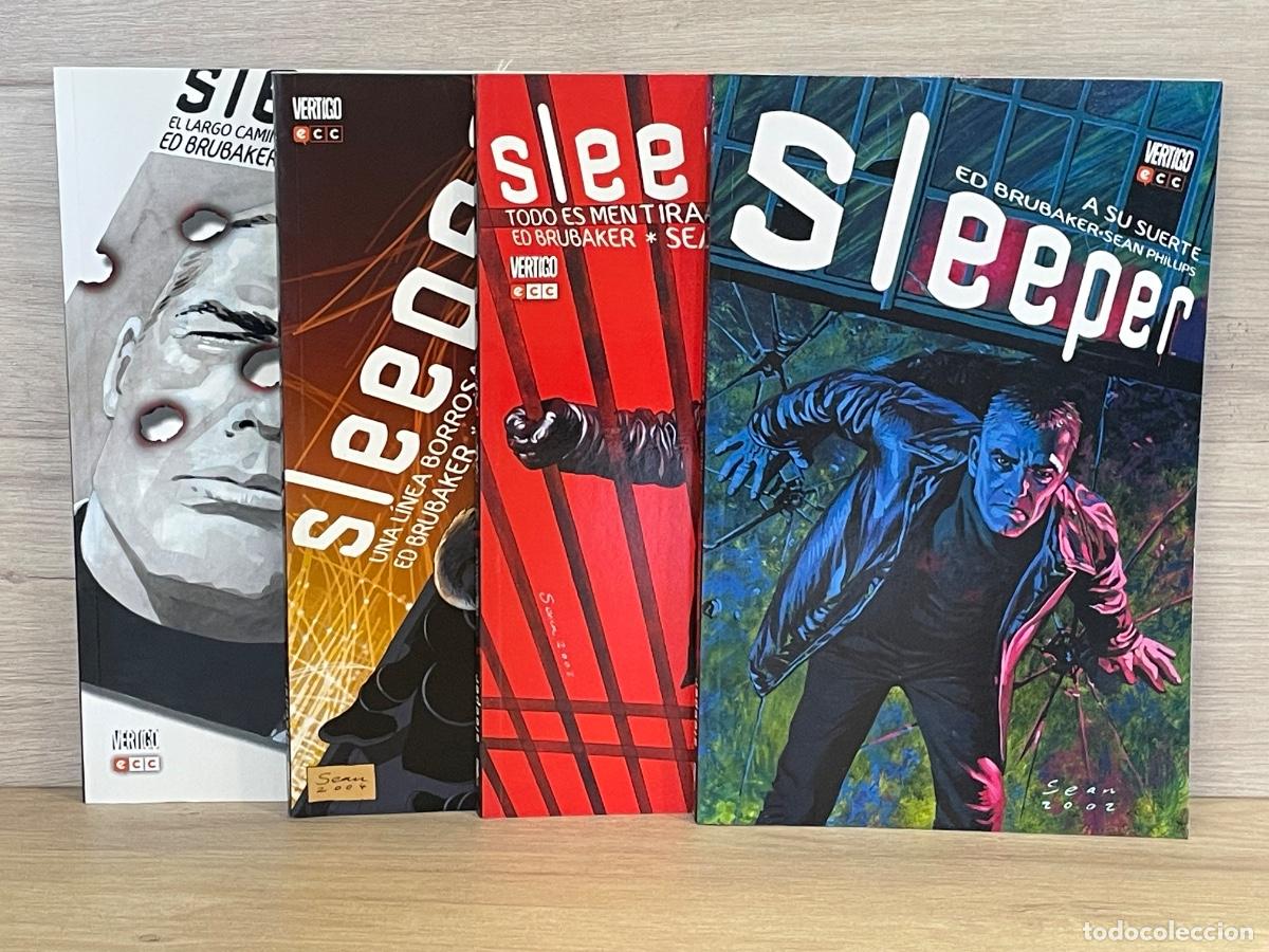 C&oacute;mics: Sleeper / Completa 4 vol&uacute;menes / Ed Brubaker, Sean Phillips