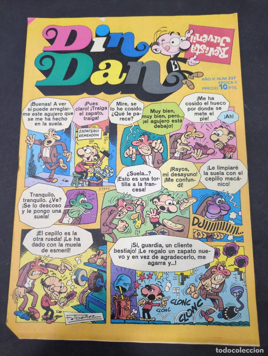 Comics: DIN DAN COMIC BRUGUERA N&ordm; 357