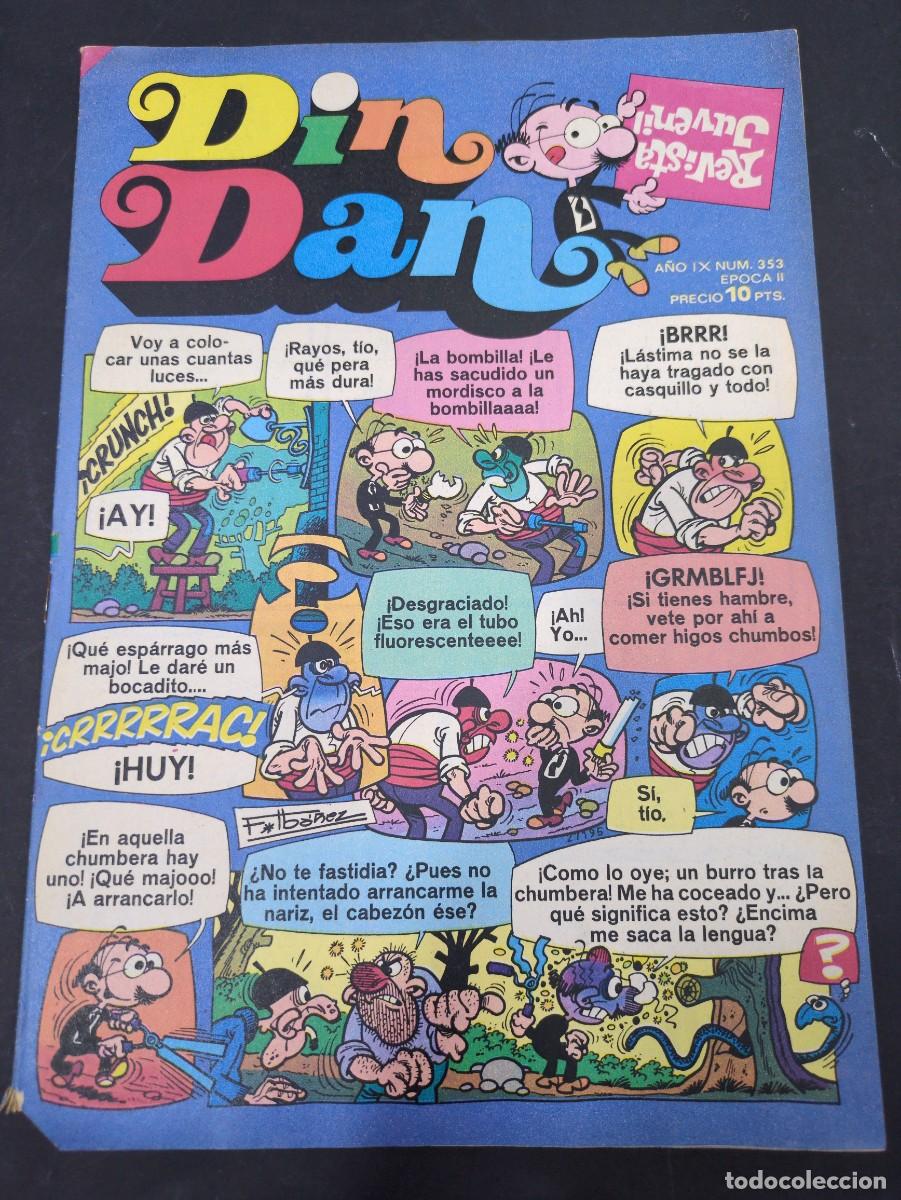 Comics : DIN DAN COMIC BRUGUERA N&ordm; 353