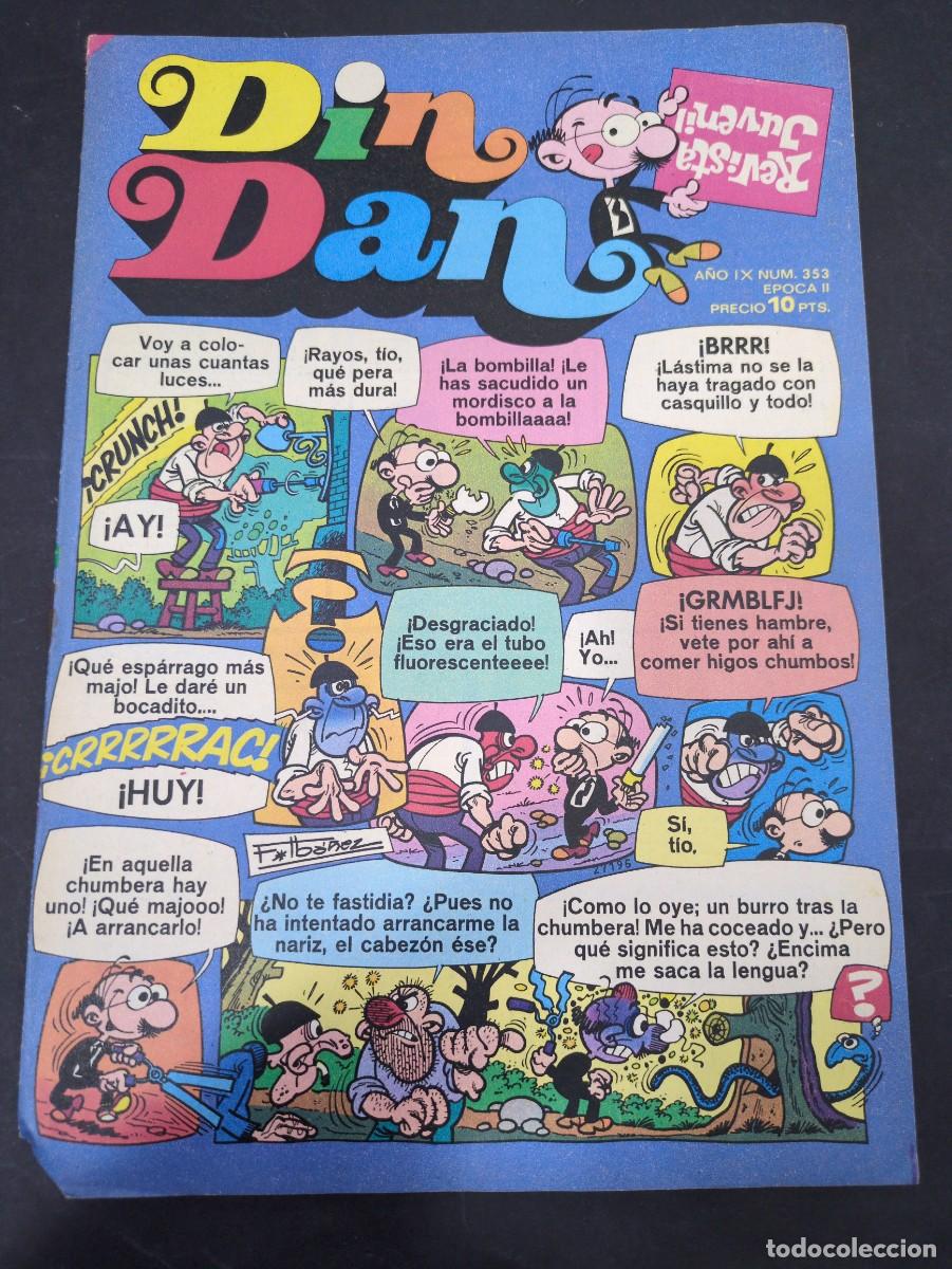 Comics: DIN DAN COMIC BRUGUERA N&ordm; 353