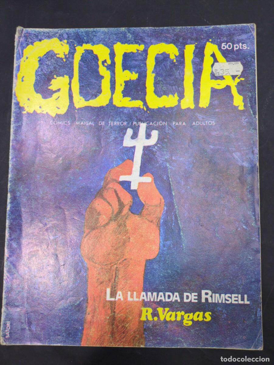 C&oacute;mics: GOECIA N&ordm;4 (GRUPO SATORI - 1980)
