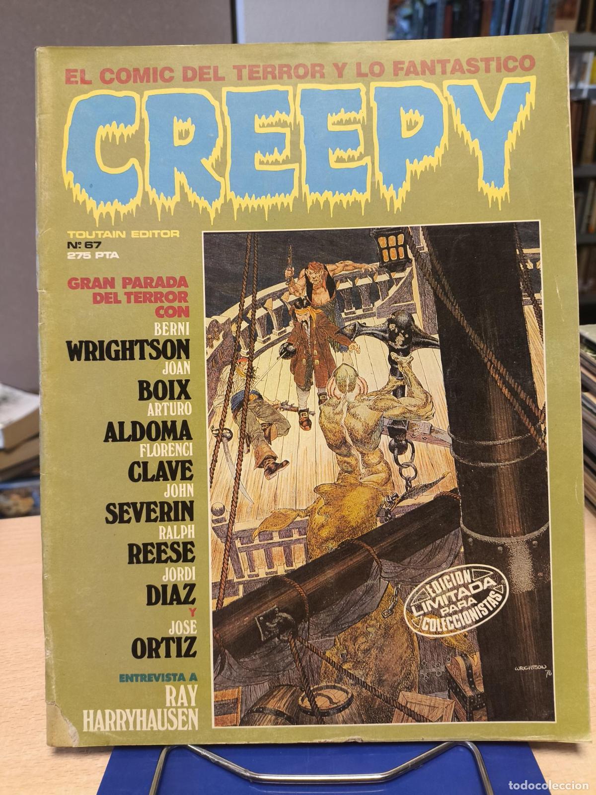 C&oacute;mics: CREEPY N&ordm; 67 - TOUTAIN - Varios Autores