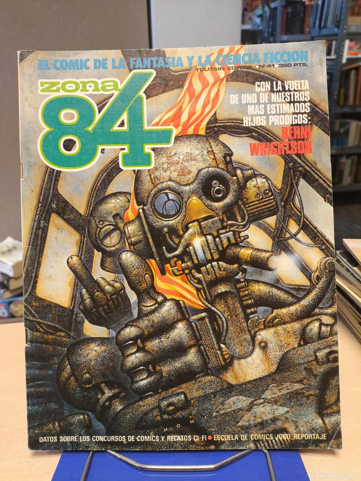 C&oacute;mics: ZONA 84 N&ordm; 41 EL COMIC DE LA FANTASIA Y LA CIENCIA FICCION - TOUTAIN - Varios Autores