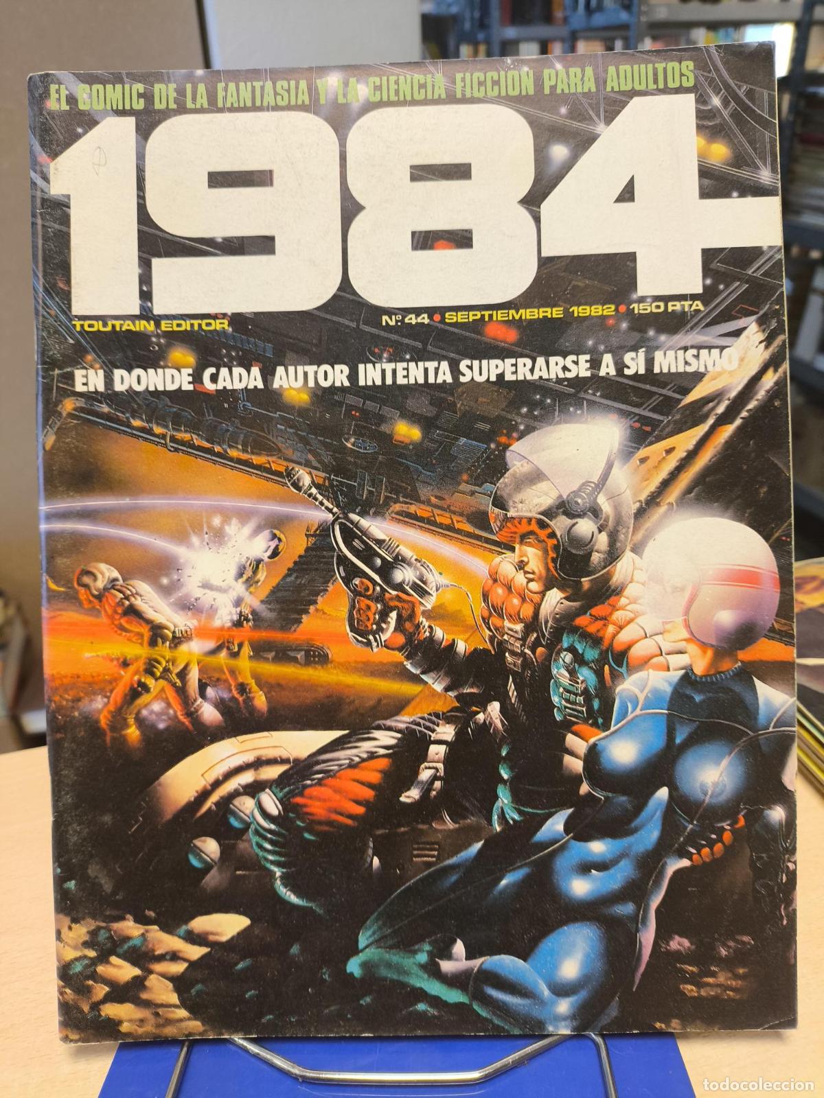 C&oacute;mics: 1984. EL COMIC DE LA FANTAS&Iacute;A Y CIENCIA FICCI&Oacute;N. N&ordm; 44. TOUTAIN - Varios Autores