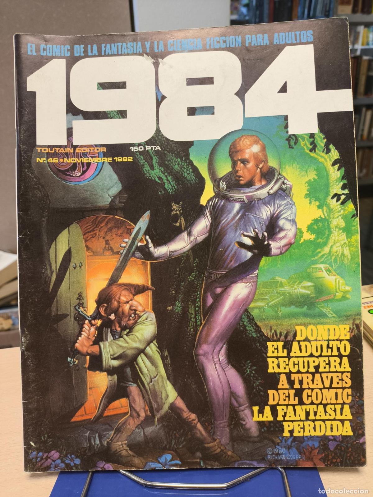 Comics: 1984. EL COMIC DE LA FANTAS&Iacute;A Y CIENCIA FICCI&Oacute;N. N&ordm; 46. TOUTAIN - Varios Autores