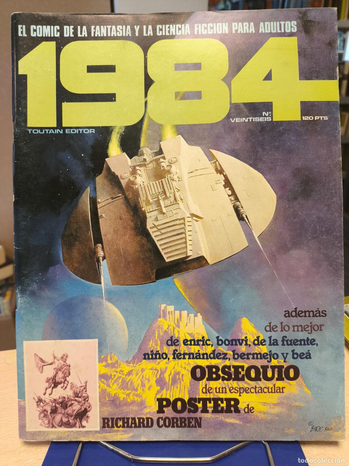 Comics: 1984. EL COMIC DE LA FANTAS&Iacute;A Y CIENCIA FICCI&Oacute;N. N&ordm; 26. TOUTAIN - Varios Autores