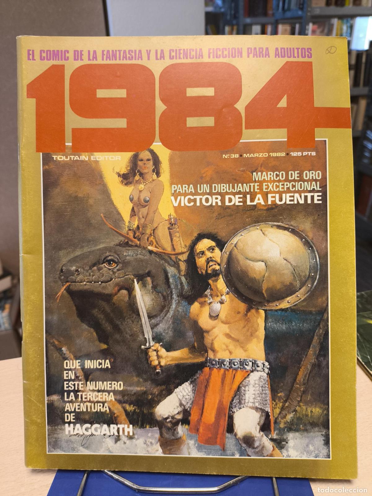 C&oacute;mics: 1984. EL COMIC DE LA FANTAS&Iacute;A Y CIENCIA FICCI&Oacute;N. N&ordm; 38. TOUTAIN - Varios Autores