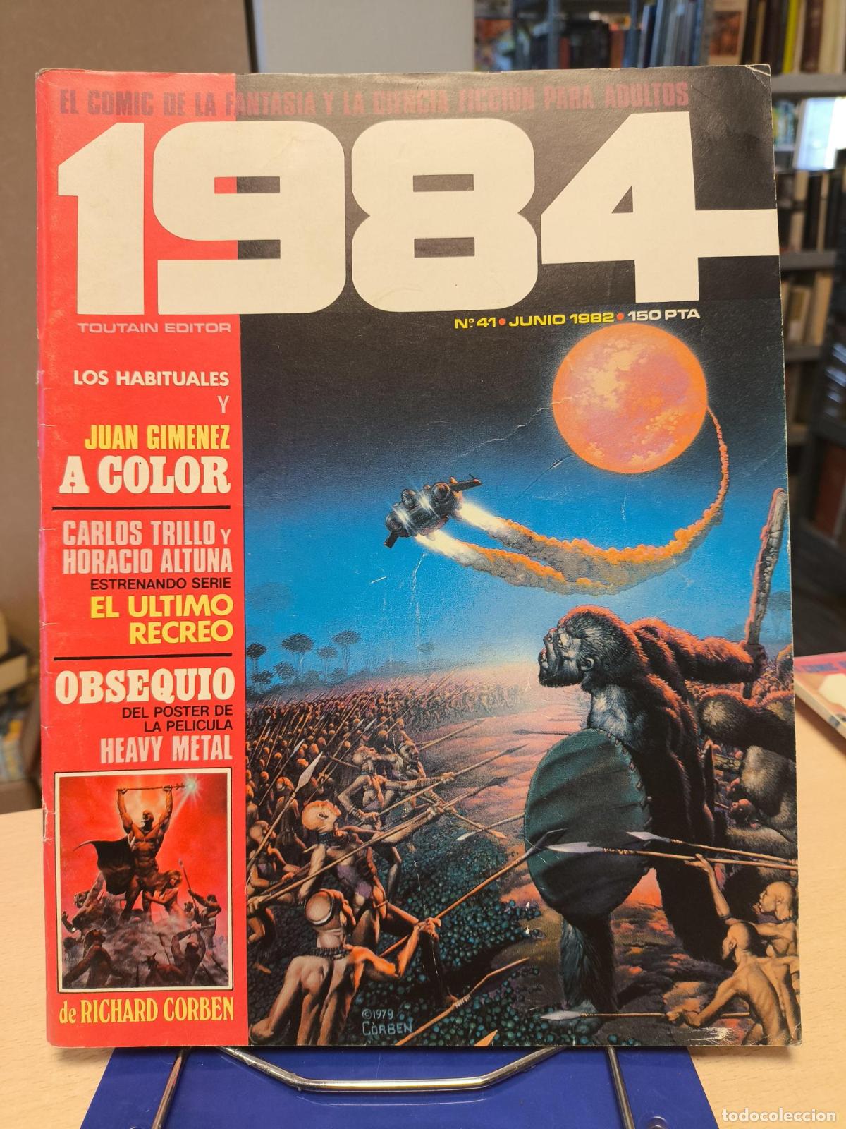 C&oacute;mics: 1984. EL COMIC DE LA FANTAS&Iacute;A Y CIENCIA FICCI&Oacute;N. N&ordm; 41. TOUTAIN - Varios Autores