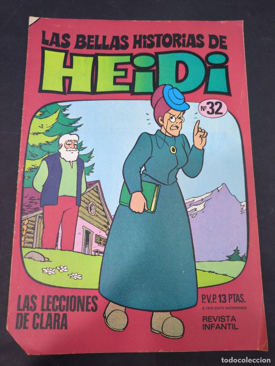 C&oacute;mics: Las Bellas Historias de Heidi 32.Bruguera 1976