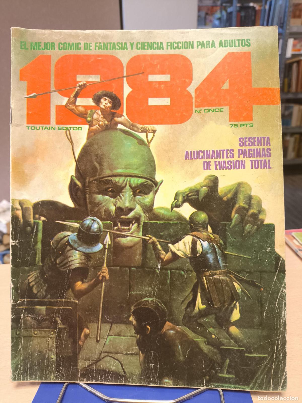C&oacute;mics: 1984. EL COMIC DE LA FANTAS&Iacute;A Y CIENCIA FICCI&Oacute;N. N&ordm; 11. TOUTAIN - Varios Autores