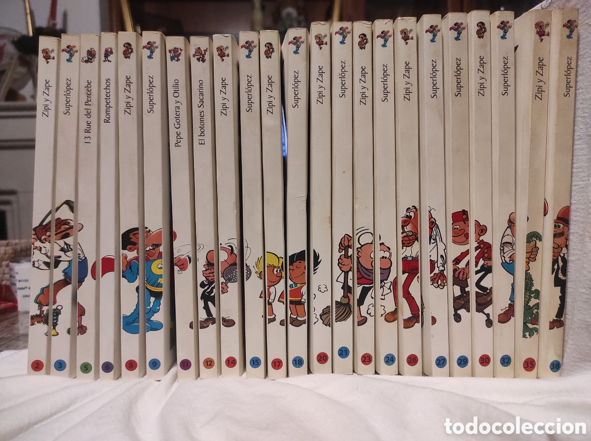 C&oacute;mics: LAS MEJORES HISTORIAS DEL COMIC ESPA&Ntilde;OL BIBLIOTECA EL MUNDO. 23 VOL.