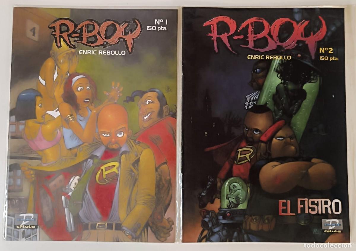 C&oacute;mics: R-Boy 1 y 2 (Set Completo) - Enric Rebollo - Camale&oacute;n Ediciones - MINT - Foto 1