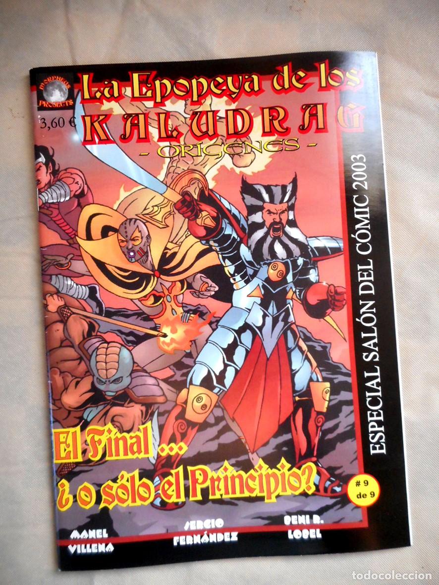 Comics: LA EPOPEYA DE LOS KALUDRAG N&ordm;9 (MORPHEUS-MAYO 2003) MANEL VILLENA - SERGIO FERN&Aacute;NDEZ