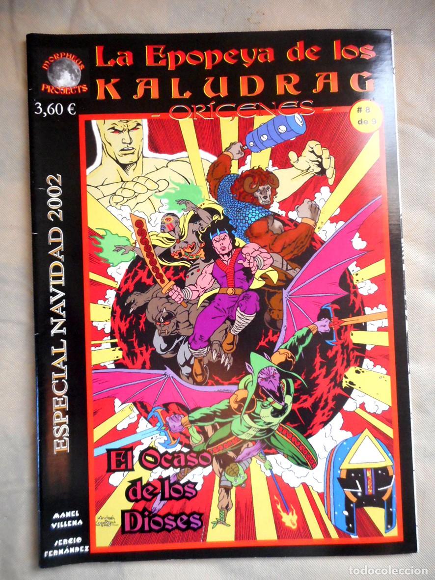 Comics: LA EPOPEYA DE LOS KALUDRAG N&ordm;8 (MORPHEUS - DICIEMBRE 2002) MANEL VILLENA - SERGIO FERN&Aacute;NDEZ
