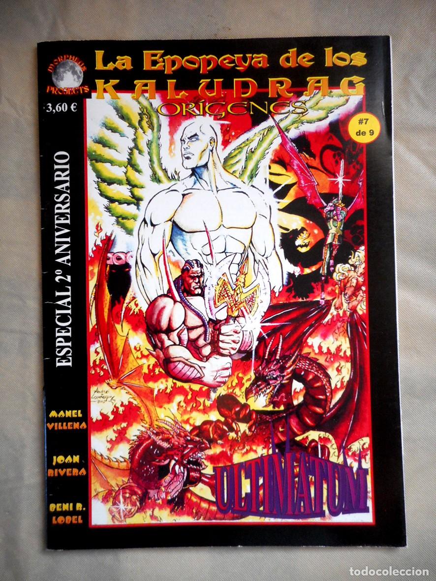 Comics: LA EPOPEYA DE LOS KALUDRAG N&ordm;7 (MORPHEUS-JUNIO 2002) MANEL VILLENA - JOAN RIVERA