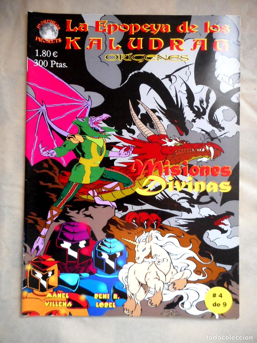 Comics: LA EPOPEYA DE LOS KALUDRAG N&ordm;4 (MORPHEUS-SEPTIEMBRE 2001) MANEL VILLENA - BENI LOBEL