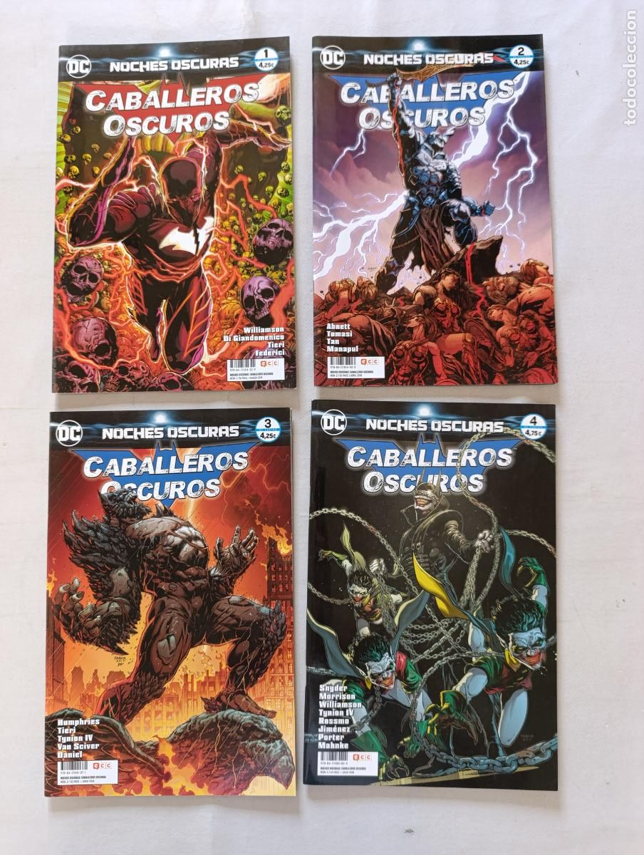 Fumetti: NOCHES OSCURAS: CABALLEROS OSCUROS - COMPLETA - N&ordm; 1, 2, 3 Y 4 - DC - ECC (FDw)