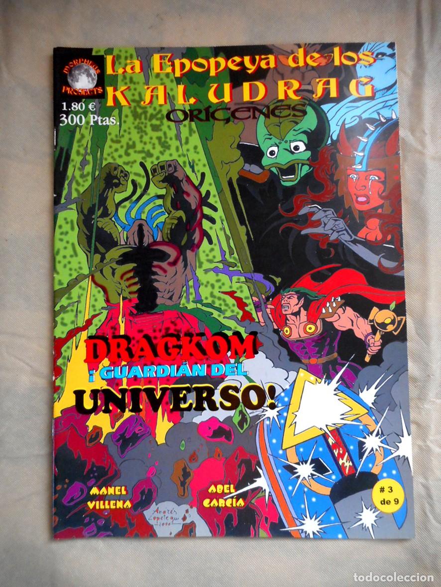 Comics: LA EPOPEYA DE LOS KALUDRAG N&ordm;3 (MORPHEUS-MARZO 2001) MANEL VILLENA-ABEL GARC&Iacute;A